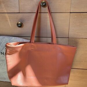 CUYANA Small Easy Zipper Tote in Terracotta - like new